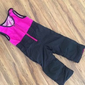 COLUMBIA Kids Girls Snow Bib Pants Jumpsuit